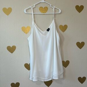 White swing Cami from torrid size 3